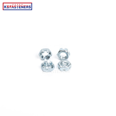 Fasteners Manufactures Grade 8 DIN 935 Carbon Steel Hex Slotted Castle Nut Hexagonal Hex Castle Slotted Nuts