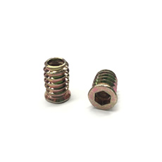 Good Price Zinc Alloy M6 M8 M10 Wood Insert Nuts In Nut Furtuniture Wood Insert Nut