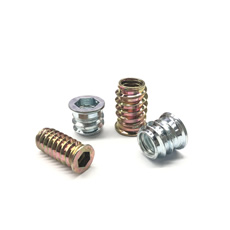 Good Price Zinc Alloy M6 M8 M10 Wood Insert Nuts In Nut Furtuniture Wood Insert Nut