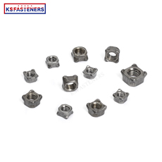 High Quality Customizable Din928 Din929 M10 Square Welding Nut With Spot