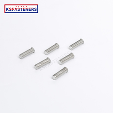 High quality forging in China External thread aluminum studs Spot welding screw External thread