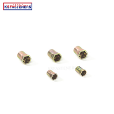Manufacturer Direct Sale Customizable Carbon Steel M16 Half Hex Blind Rivet Nut