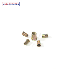 Manufacturer Direct Sale Customizable Carbon Steel M16 Half Hex Blind Rivet Nut