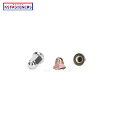 Manufacturer Hex Flange Nut Zinc Plated 304 Stainless Steel A2-70 DIN 1587 1/4 20 M8 M6 Acorn Nuts Hex Domed  Nuts