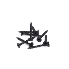 Manufacturer Tornillos 6X1 1/4 black gypsum dry wall screw philip bugle head fine thread black phosphate collated drywall screws