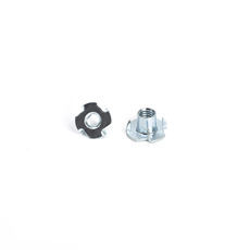 Manufacturers Wholesale DIN1624 m5 tee nuts 4-Pronged Insert Tee Nut Stainless Steel Four Claw Tee Nut