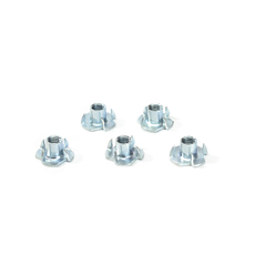 Manufacturers Wholesale DIN1624 m5 tee nuts 4-Pronged Insert Tee Nut Stainless Steel Four Claw Tee Nut