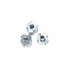 New Design Carbon Steel M2 Four Jaw Insert Nuts For Furniture Hardware Industry