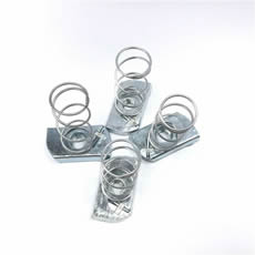 Nuts Square Head Spring Nut Galvanized U Clip M12 T Type