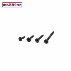 PARAFUSO 3.5x25mm Black  Thread Self Tapping Chipboard Flat Head
