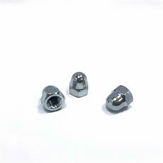 Popular promotional  Din1587  Nut M6 M8 Hex Domed Stainless Steel Flange Round Cap Nut