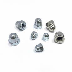 Popular promotional  Din1587  Nut M6 M8 Hex Domed Stainless Steel Flange Round Cap Nut