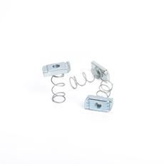 Stainless Steel Channel  t Slot Spring Nuts Nut with Spring and t8 anti Backlash Spring Loaded Nut